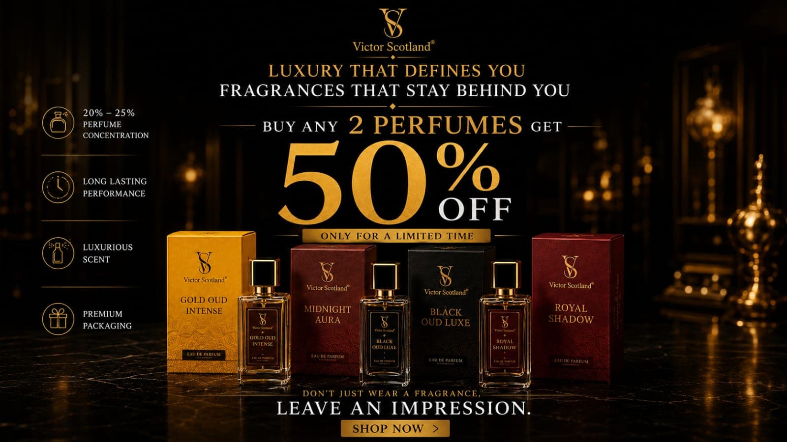 Victor Scotland luxury fragrance