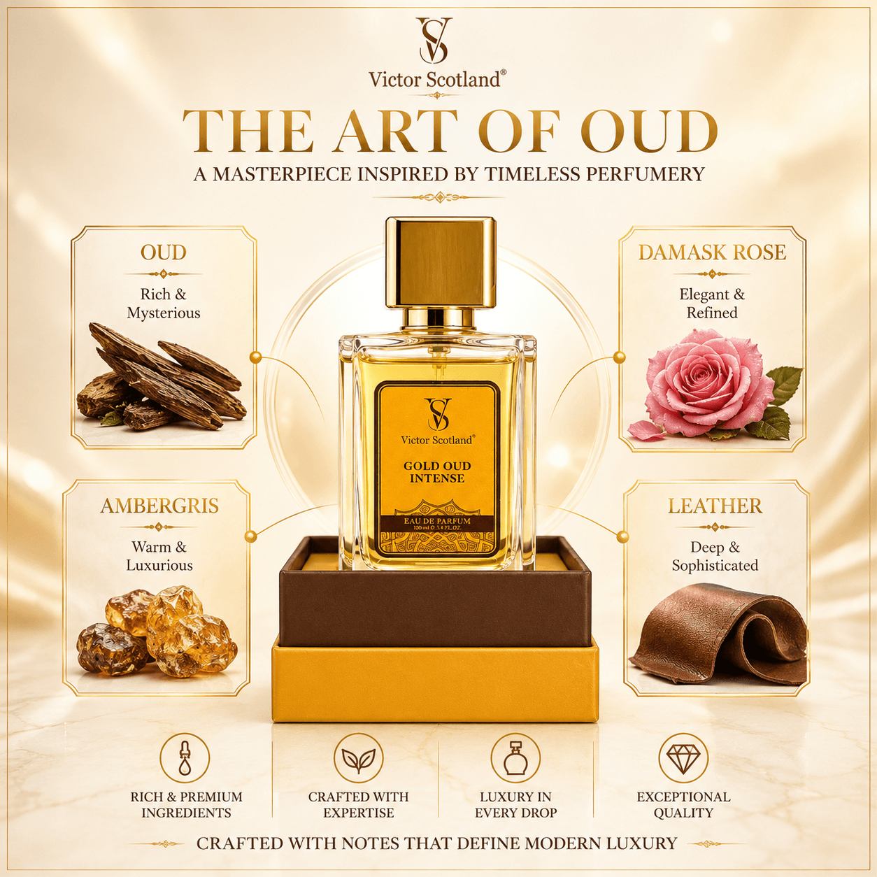 Gold Oud Intense front view
